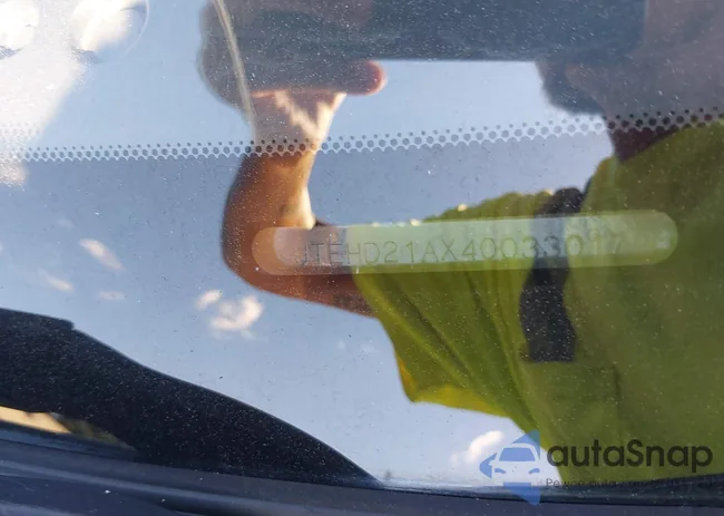 JTEHD21AX40033017: 43043156