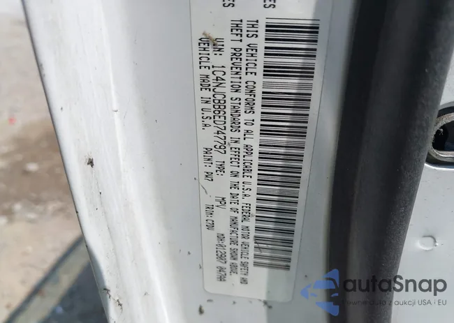 1C4NJCBB6ED747797: 43044274