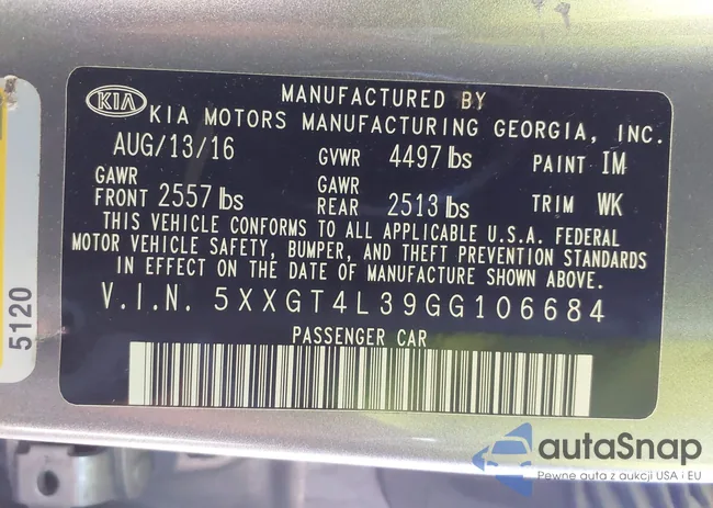 5XXGT4L39GG106684: 43044549