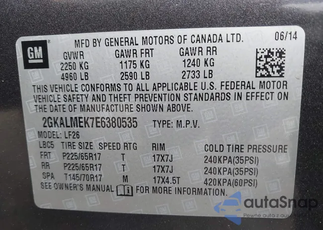 2GKALMEK7E6380535: 43045275