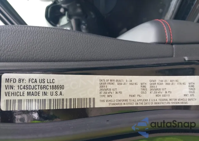 1C4SDJCT6RC188690: 43045436