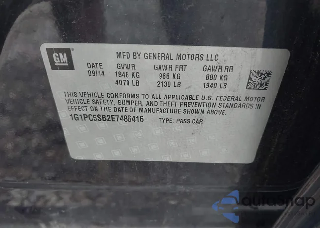 1G1PC5SB2E7486416: 43045690