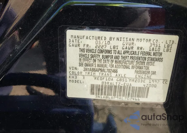 3N1AB6AP9AL702466: 43045708