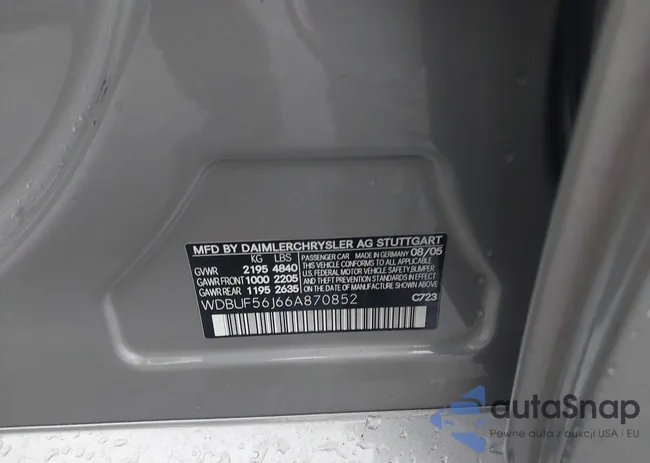 WDBUF56J66A870852: 43045173