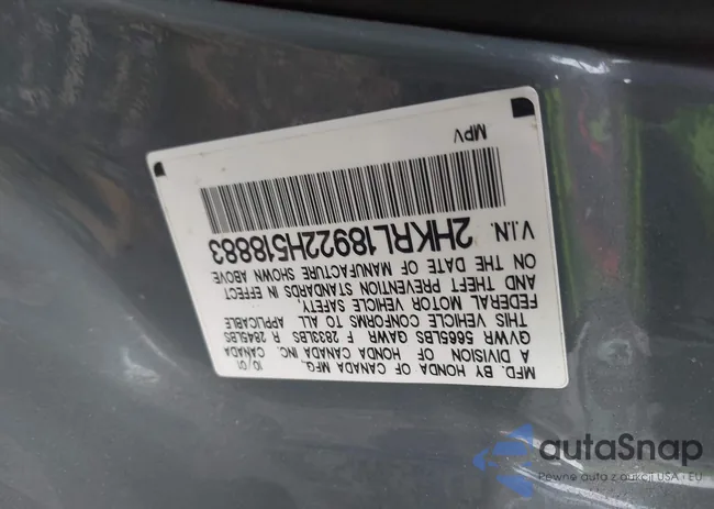 2HKRL18922H518883: 43046271