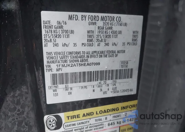 1FMJK2AT5HEA07099: 43046600