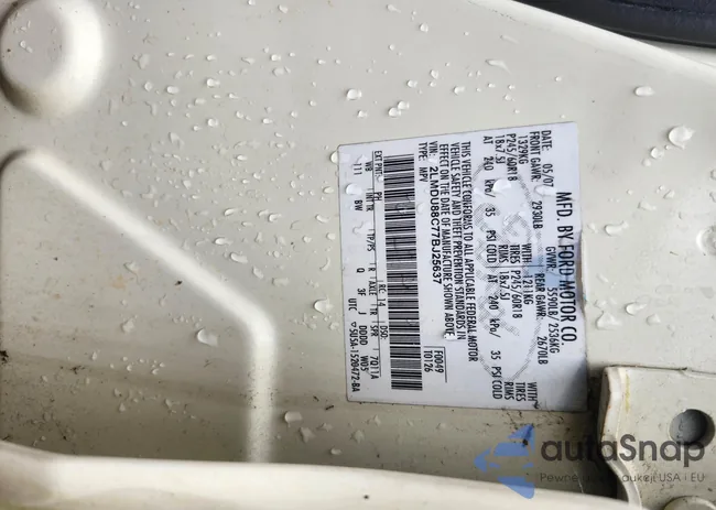 2LMDU88C77BJ25637: 43046611