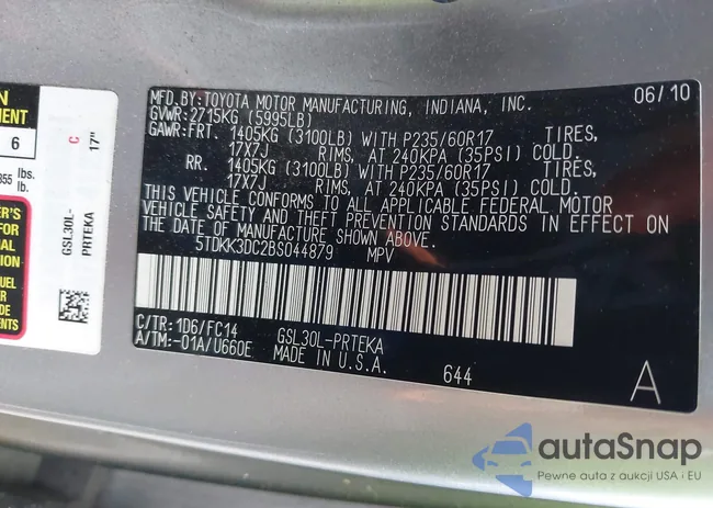 5TDKK3DC2BS044879: 43046630