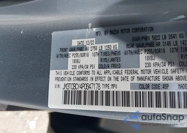 JM3TCBCY4P0647178: 43046691