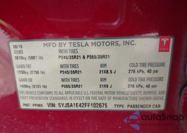 5YJSA1E42FF102675: 43046741