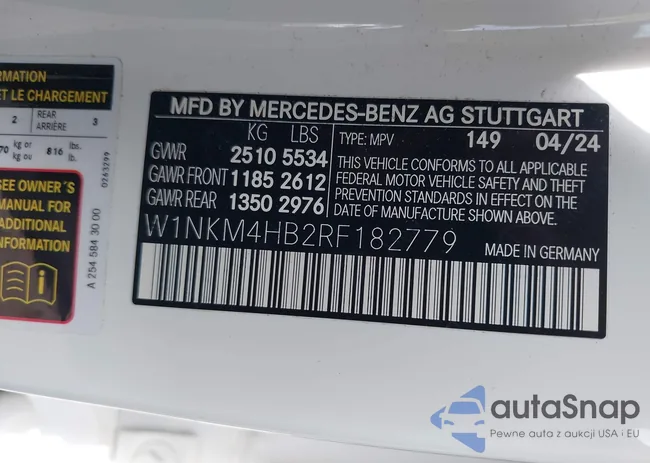 W1NKM4HB2RF182779: 43046837