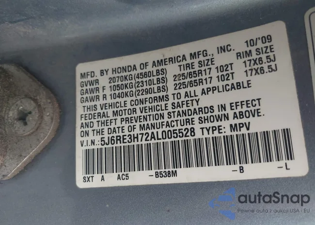 5J6RE3H72AL005528: 43045917