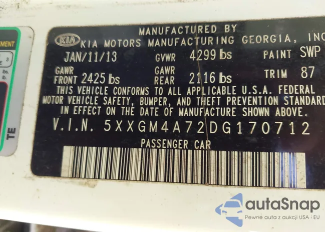 5XXGM4A72DG170712: 43047509