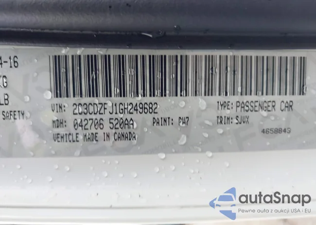 2C3CDZFJ1GH249682: 43047817