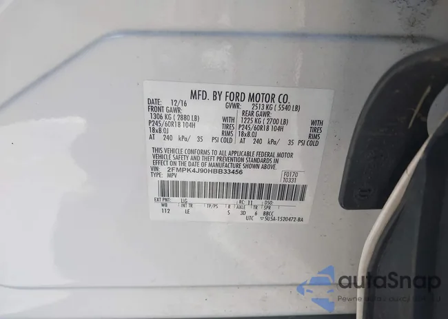 2FMPK4J90HBB33456: 43048521