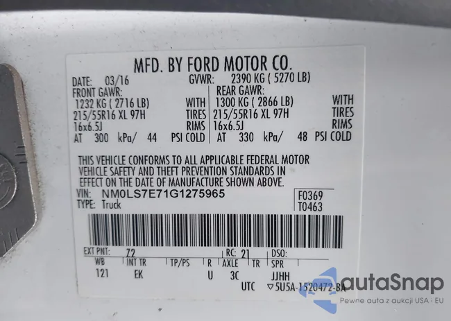 NM0LS7E71G1275965: 43048664