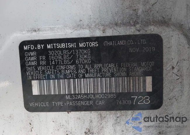 ML32A5HJ0LH002985: 43047930