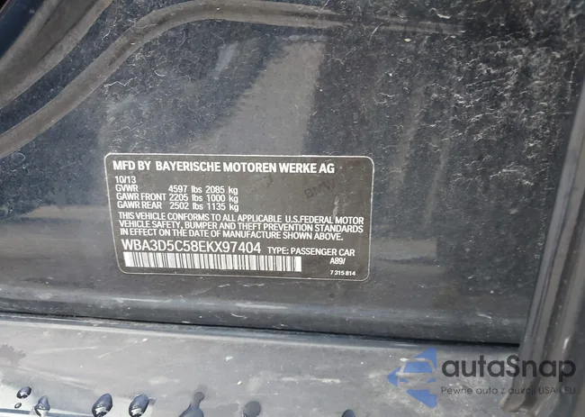 WBA3D5C58EKX97404: 43049333