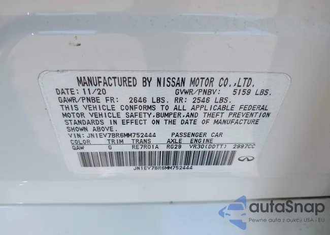 JN1EV7BR6MM752444: 43049575