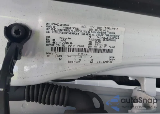 1FADP3K28EL463805: 43049766