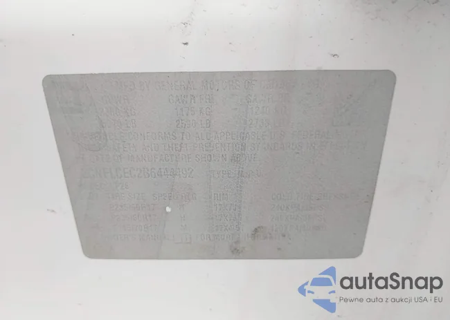 2CNFLCEC2B6444492: 43050643