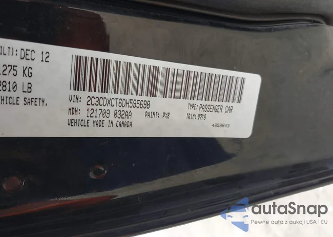 2C3CDXCT6DH595698: 43050668