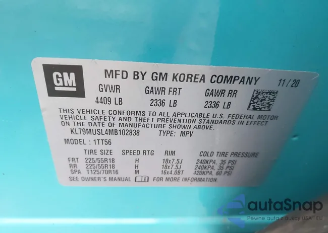 KL79MUSL4MB102838: 43050143