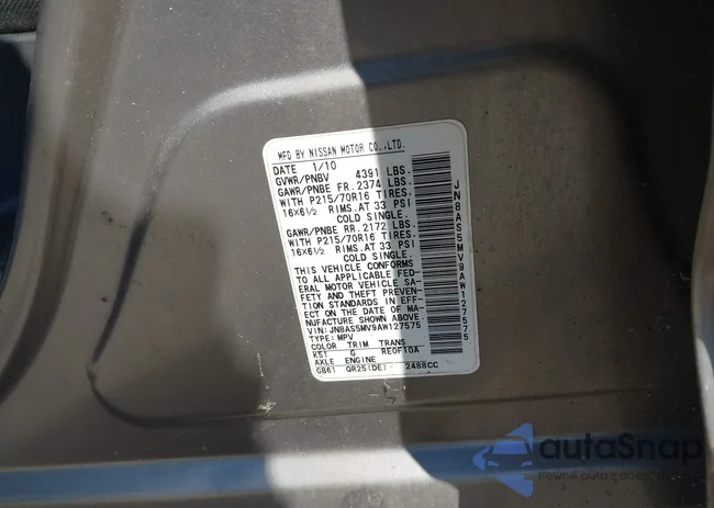 JN8AS5MV9AW127575: 43051442