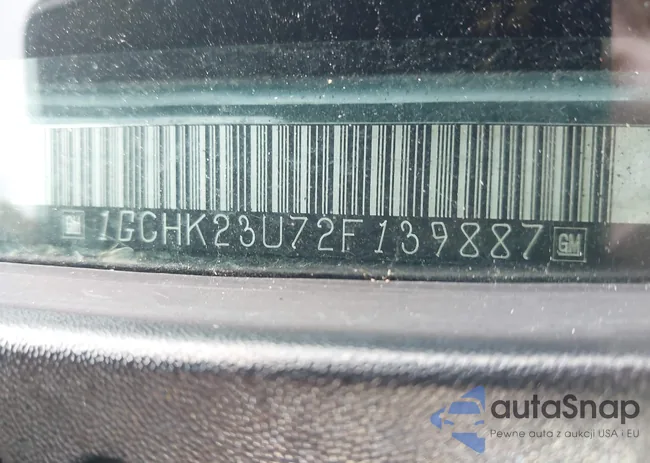 1GCHK23U72F139887: 43053307