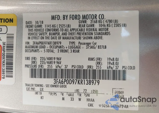 3FA6P0D97KR138979: 43053308