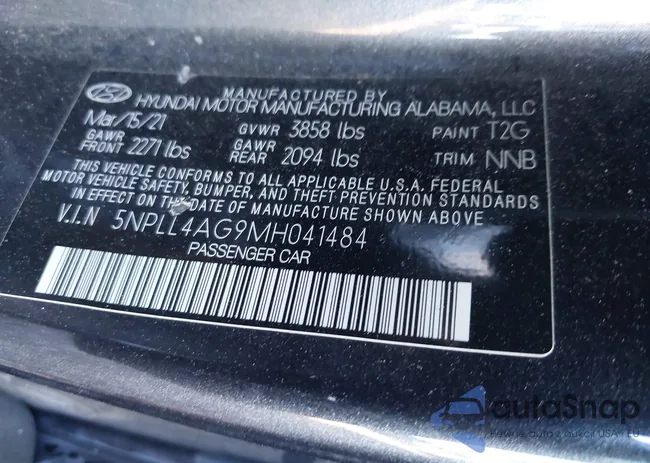 5NPLL4AG9MH041484: 43053442