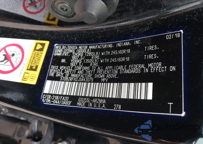 5TDBZRFH2JS843079: 43053511