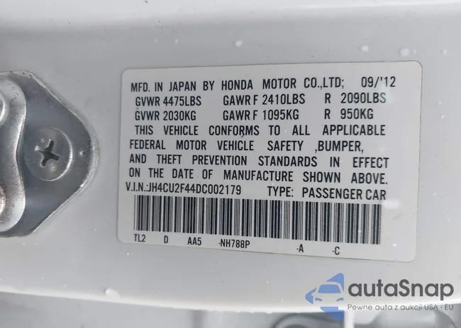 JH4CU2F44DC002179: 43053529