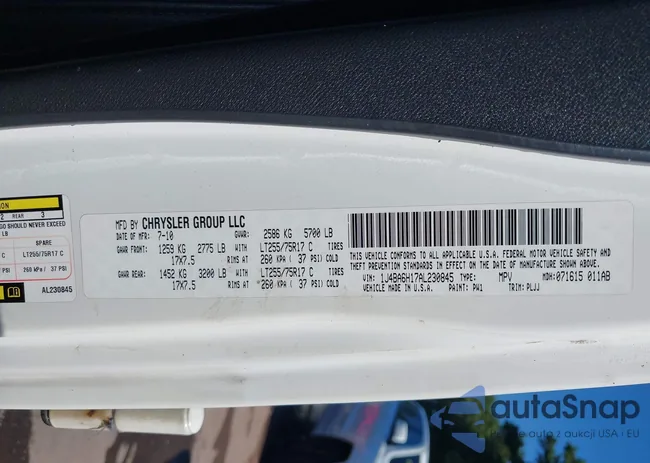 1J4BA6H17AL230845: 43053664