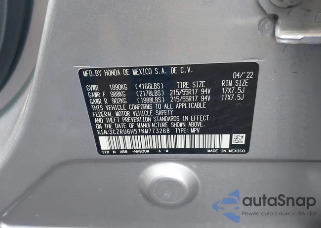 3CZRU6H57NM773268: 43052896