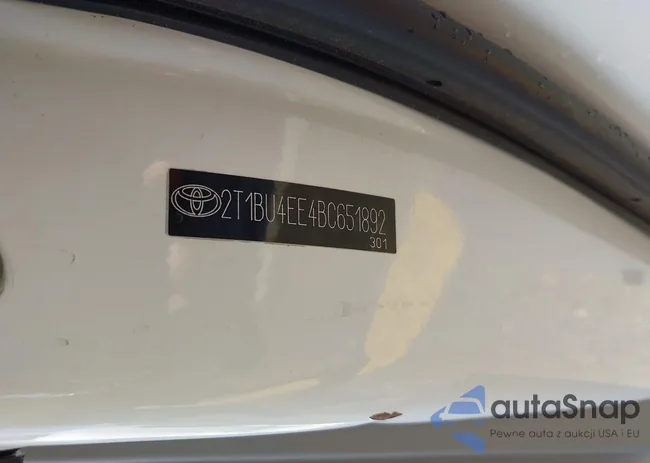 2T1BU4EE4BC651892: 43053007