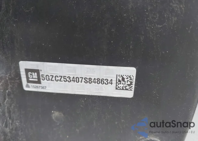 5GZCZ53407S848634: 43053055