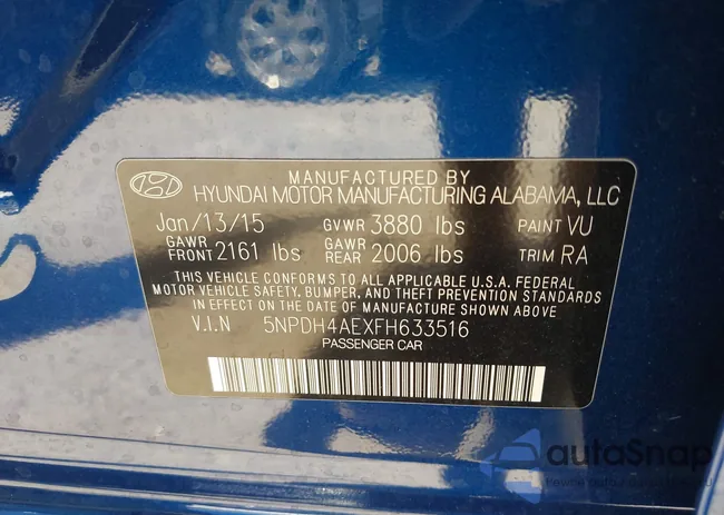 5NPDH4AEXFH633516: 43054705