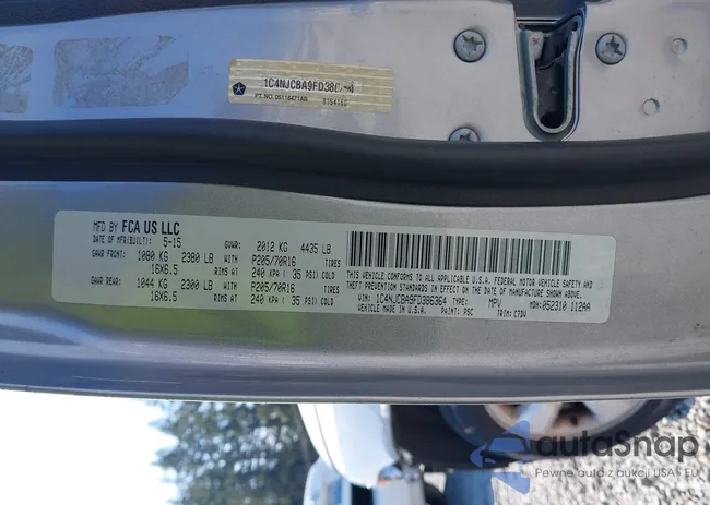 1C4NJCBA9FD386364: 43054762