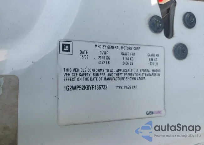 1G2WP52K8YF136732: 43053853