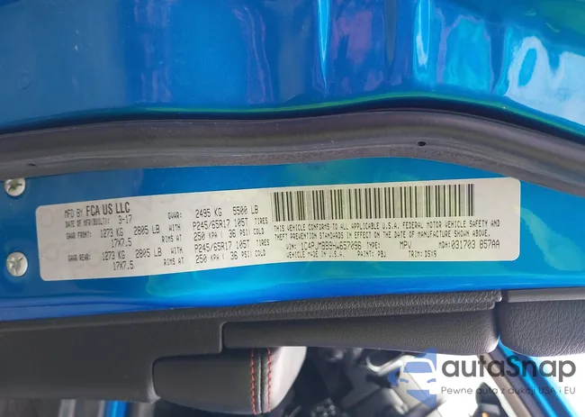 1C4PJMBB9HW657096: 43054086