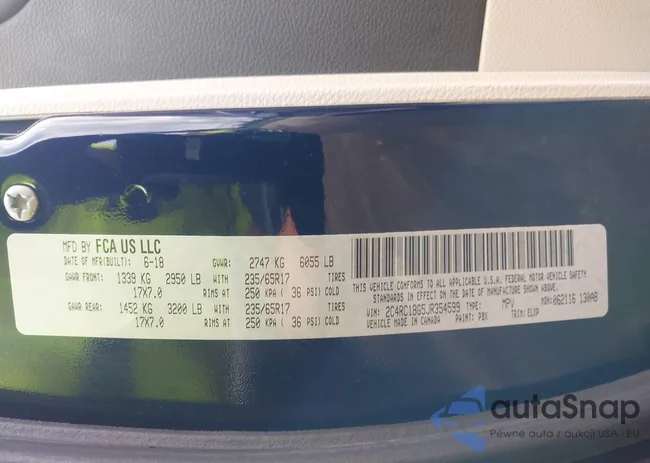 2C4RC1BG5JR354599: 43054175