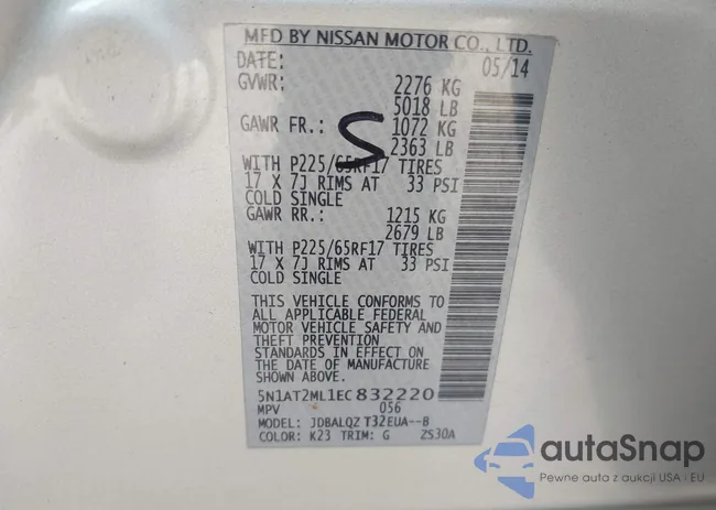 5N1AT2ML1EC832220: 43055589