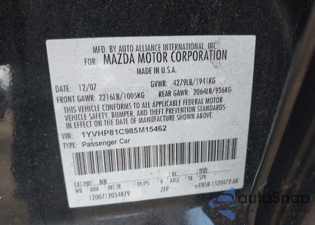 1YVHP81C985M15462: 43055783