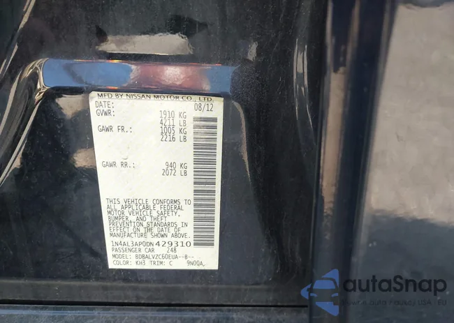 1N4AL3AP0DN429310: 43055792