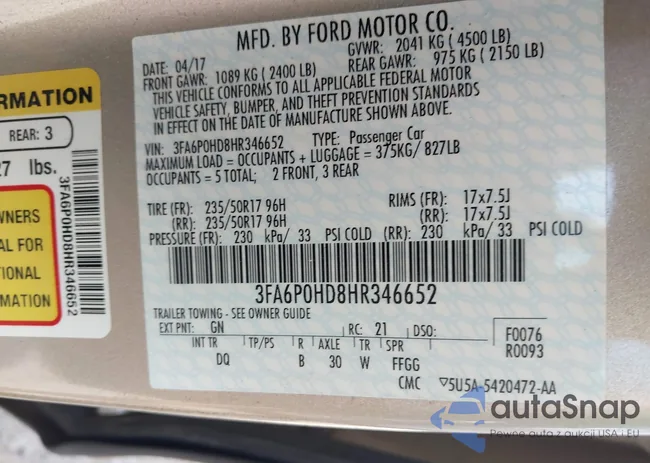 3FA6P0HD8HR346652: 43054850