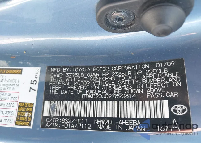 JTDKB20U097890814: 43054983