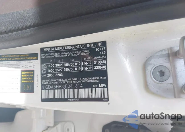 4JGDA5HB3JB041614: 43056300