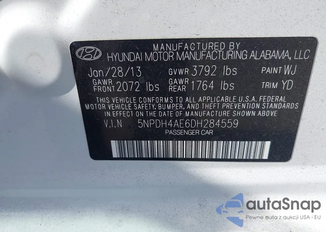 5NPDH4AE6DH284559: 43056729