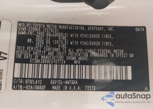 4T3BK3BB8EU107724: 43056036